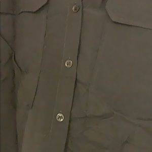 Women’s black dress shirt